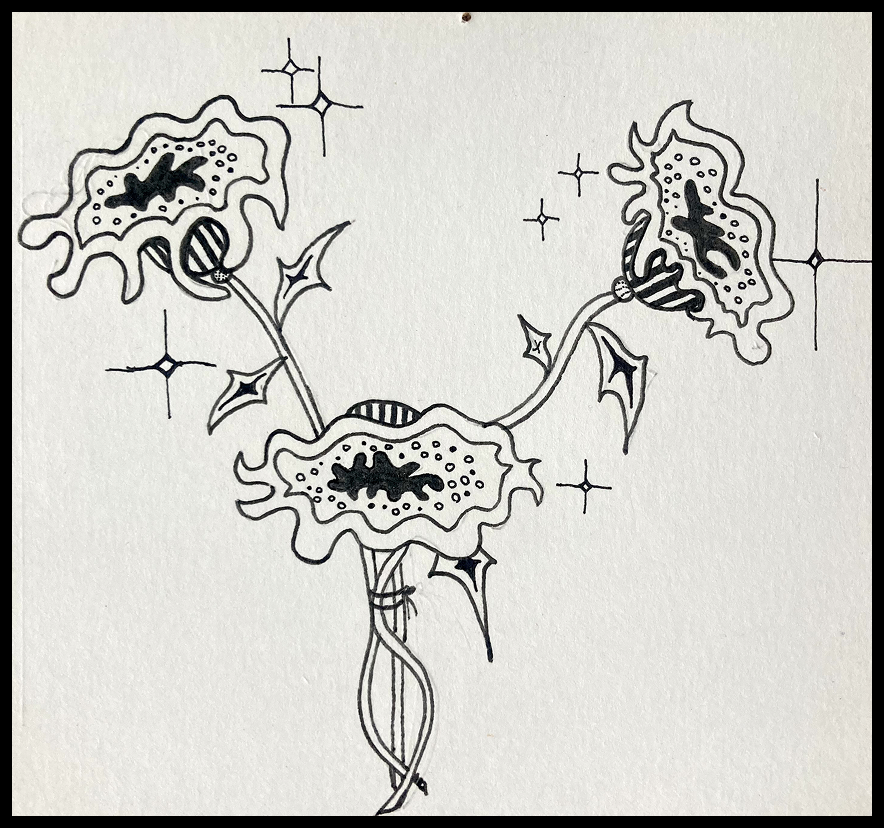 Magic-Flowers Pen 2inx4in